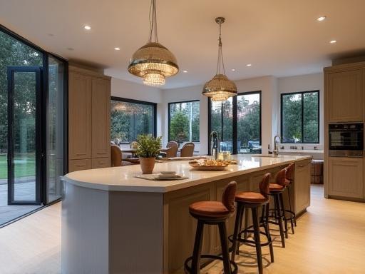 Luxury Open-Plan Kitchen in Ginza